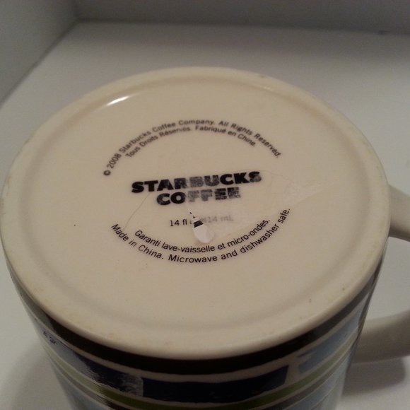 Starbuck's 2008 coffee mug cup - Picture 3 of 3